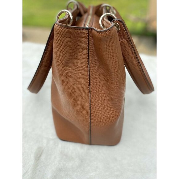 Guess Kamrynn Shoulder Brown Women Bag Handbag - Picture 2 of 6